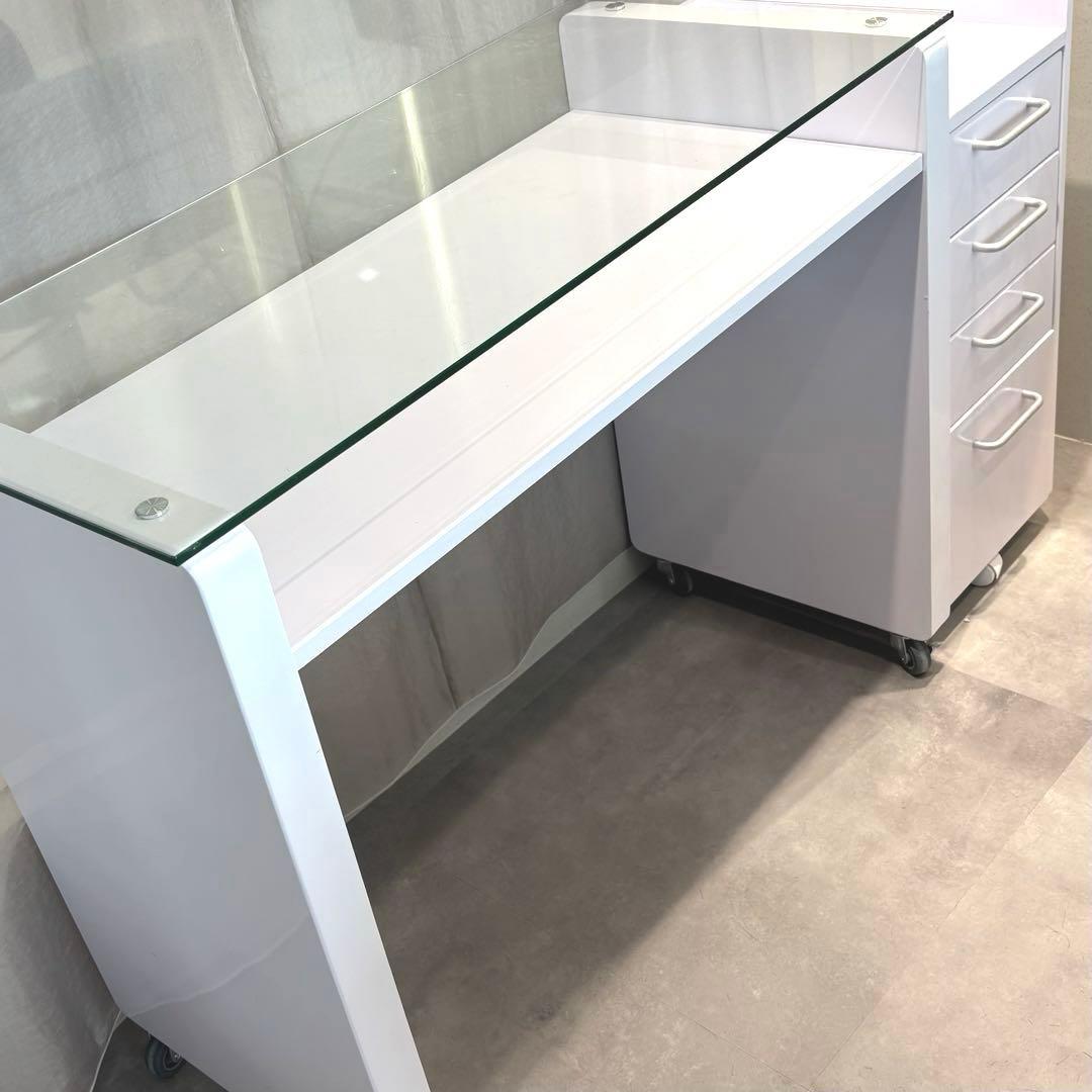 【送料込み】 LOWYA ネイルデスク