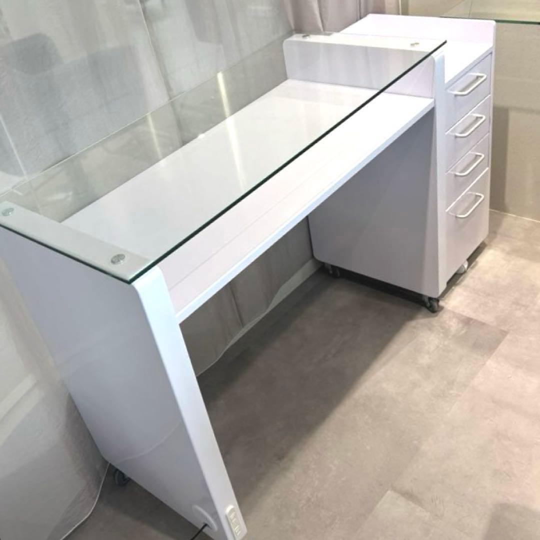 【送料込み】 LOWYA ネイルデスク