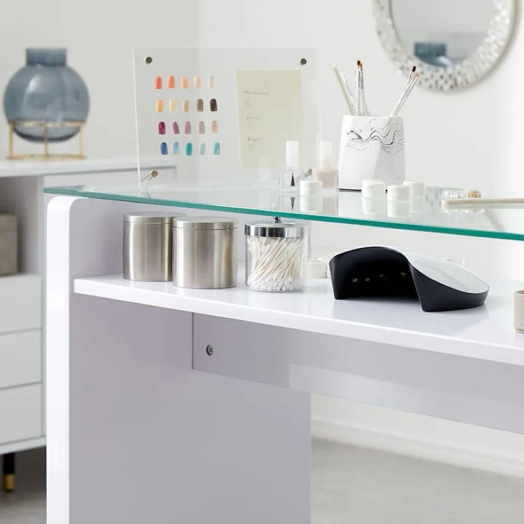 【送料込み】 LOWYA ネイルデスク