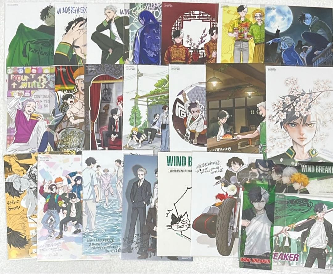 WIND BREAKER ウィンドブレイカー 全巻 1~21巻 初版 特典付き