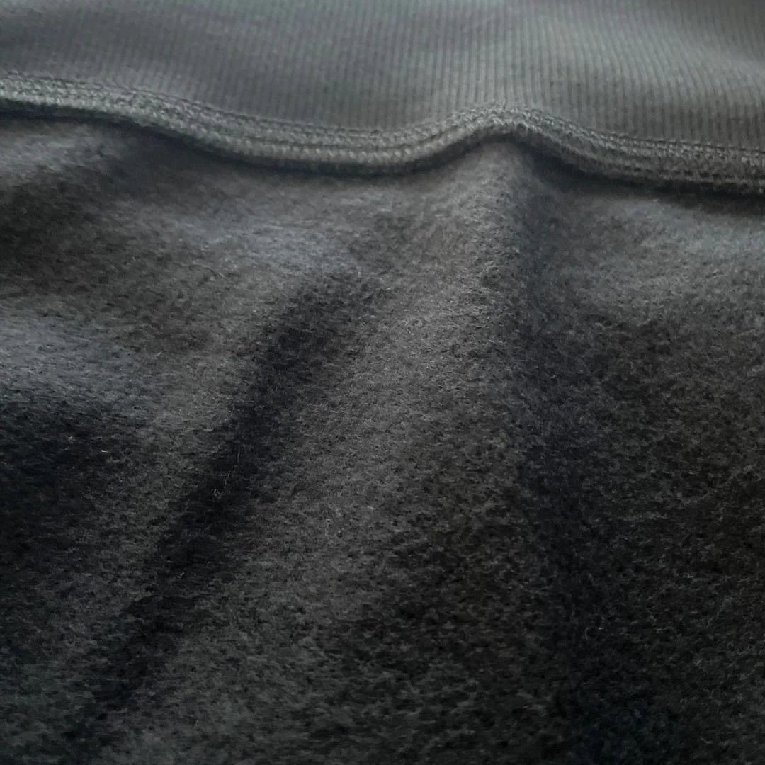 【新品】UGG ファーロゴ スウェット ブラック 裏起毛 L 1123718