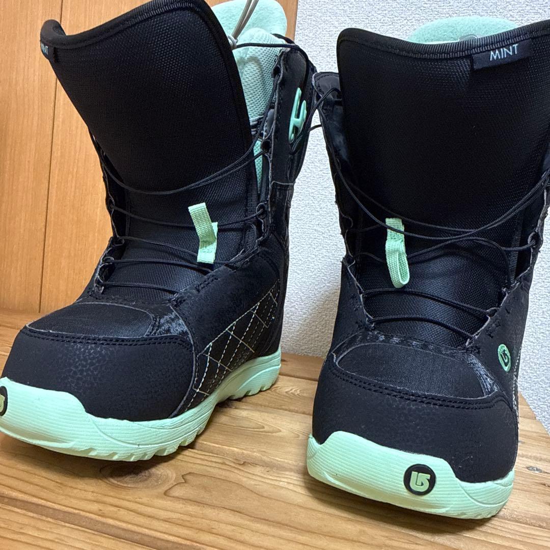 BURTON 女性用スノーボードブーツ ブラック/ミント