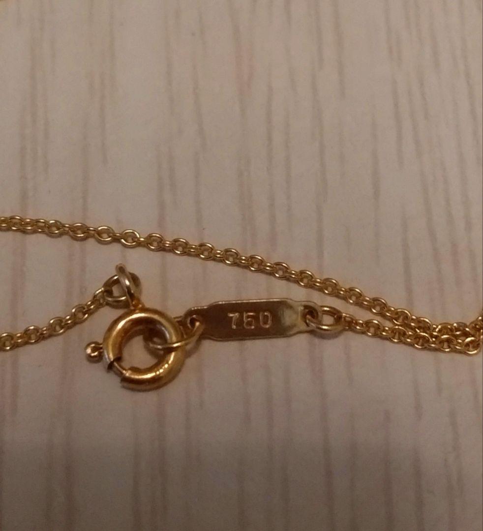 Ｋ１８ クロスネックレス 3.55g