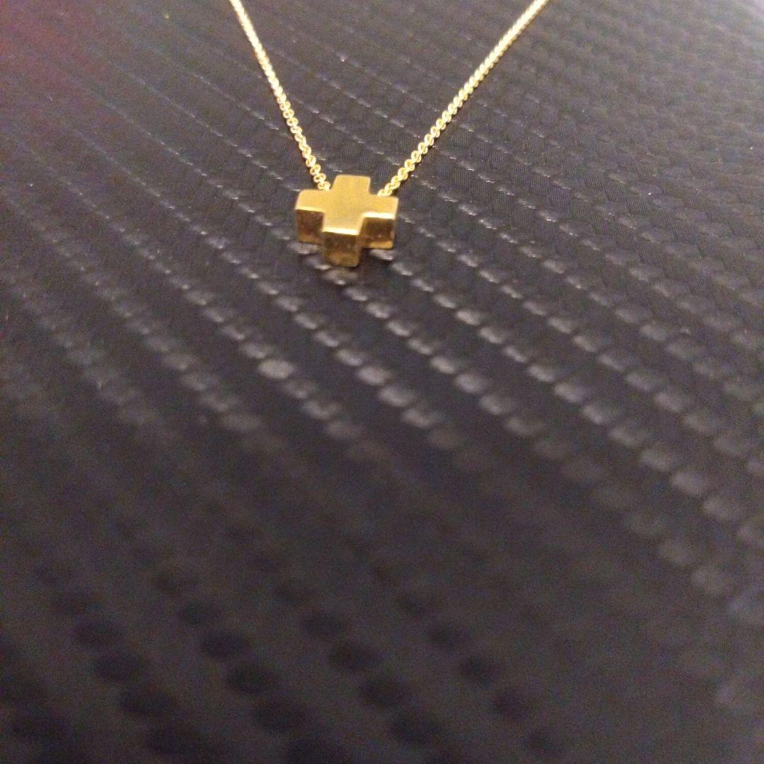 Ｋ１８ クロスネックレス 3.55g