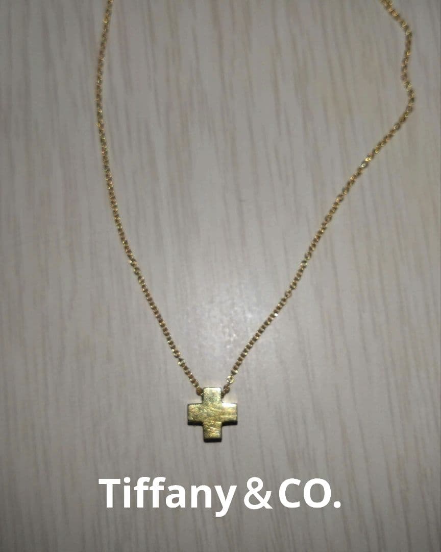 Ｋ１８ クロスネックレス 3.55g