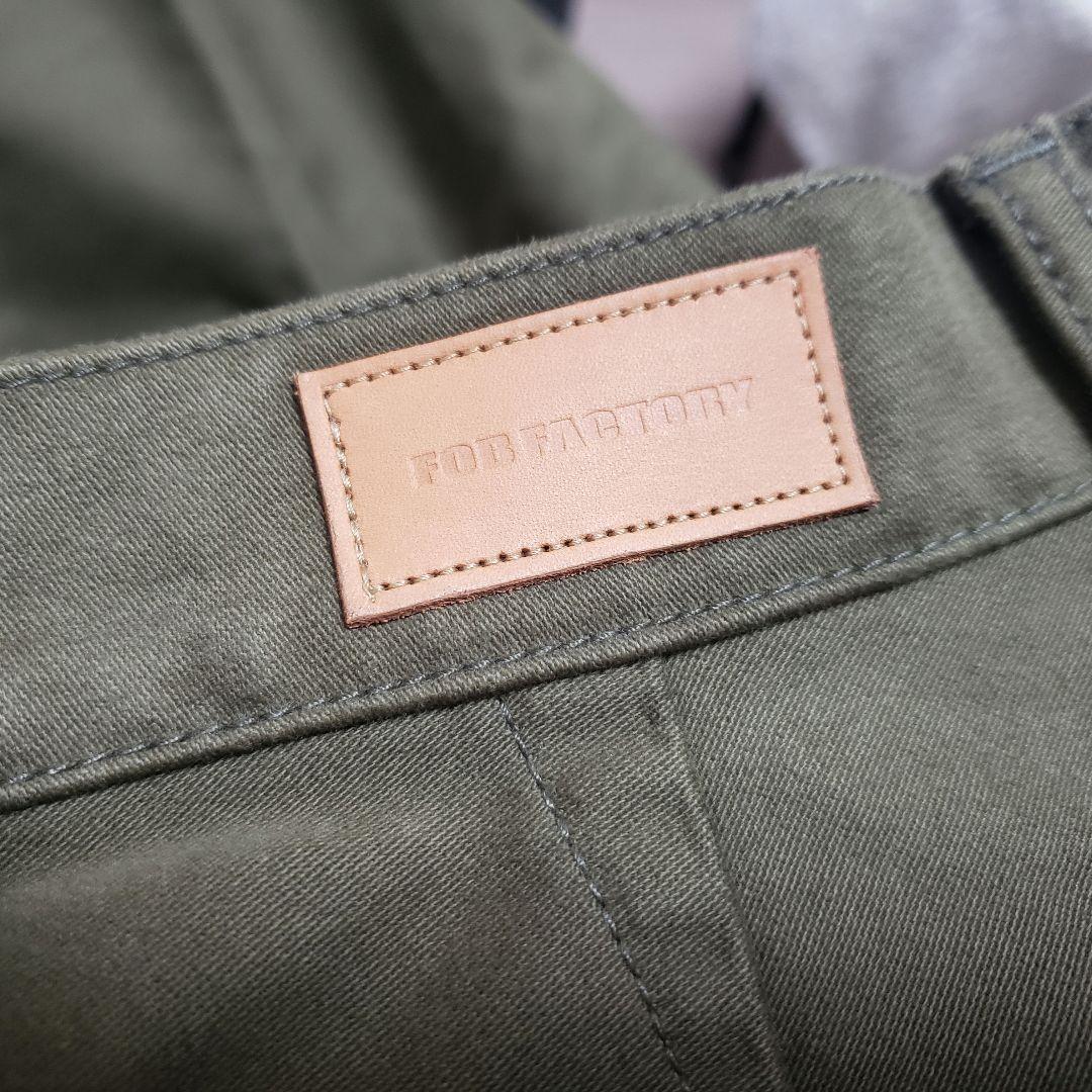 FOB Factory F0491 モールスキン トラウザーズ パンツ