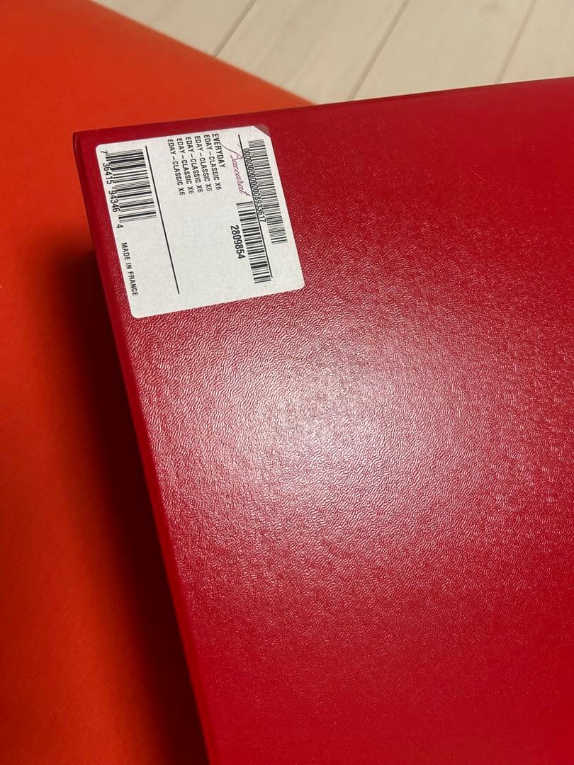 Baccarat ロックグラス6個セットカタログ付き