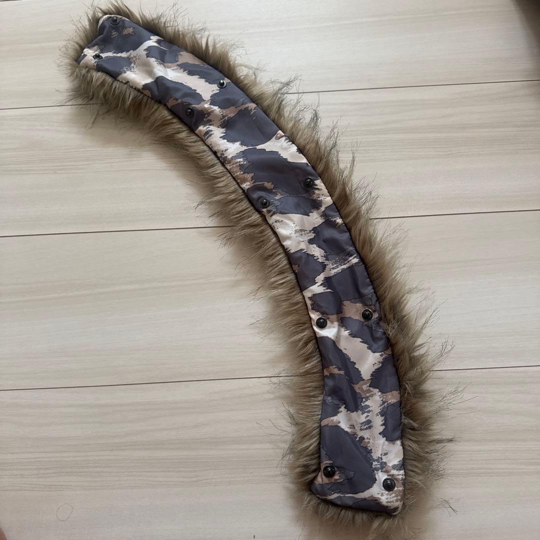 値下げ　COACH レオパード柄 ダウンベスト XS