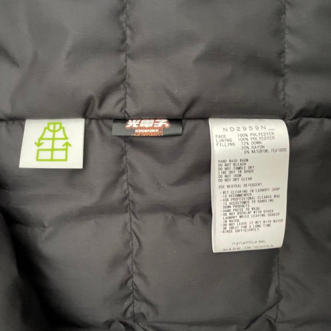 【希少】THE NORTH FACE PURPLE LABEL ダウンベストXL