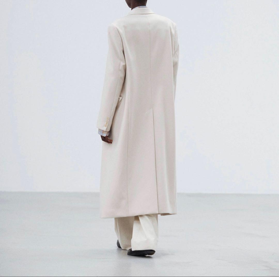 オーラリー25AW LIGHT MELTON CHESTERFIELD COAT