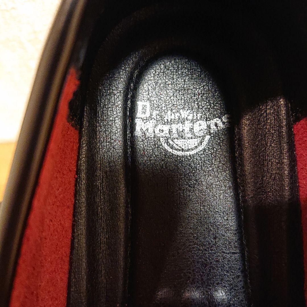 タッセル付きレザーローファー 黒/赤