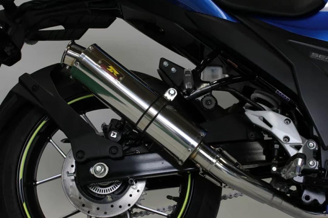 専用Realize スズキジクサー250ジクサー22Racing SUSマフラー