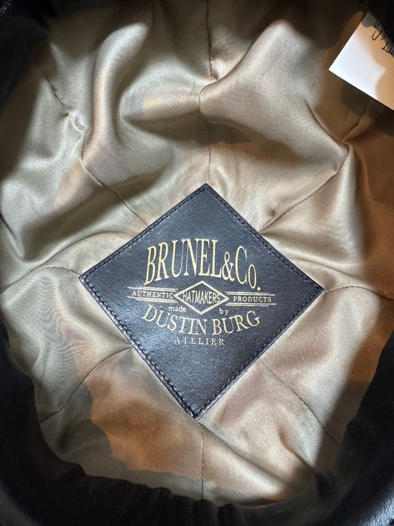 お*ー様 Lightning 別注BRUNEL &CO.HATMAKERS。 キ