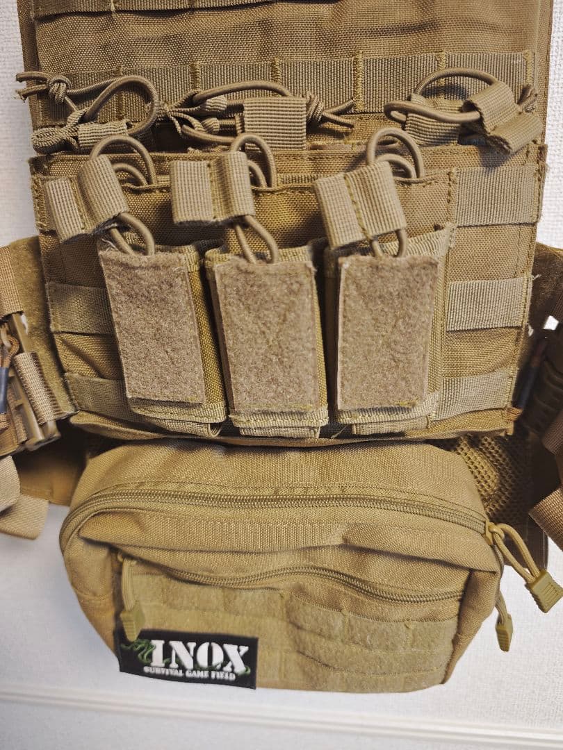 サバゲー プレートキャリア コヨーテ ミリタリー Taylor Japan