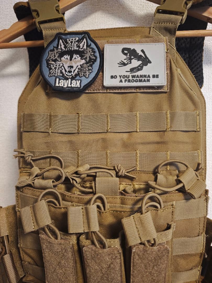 サバゲー プレートキャリア コヨーテ ミリタリー Taylor Japan