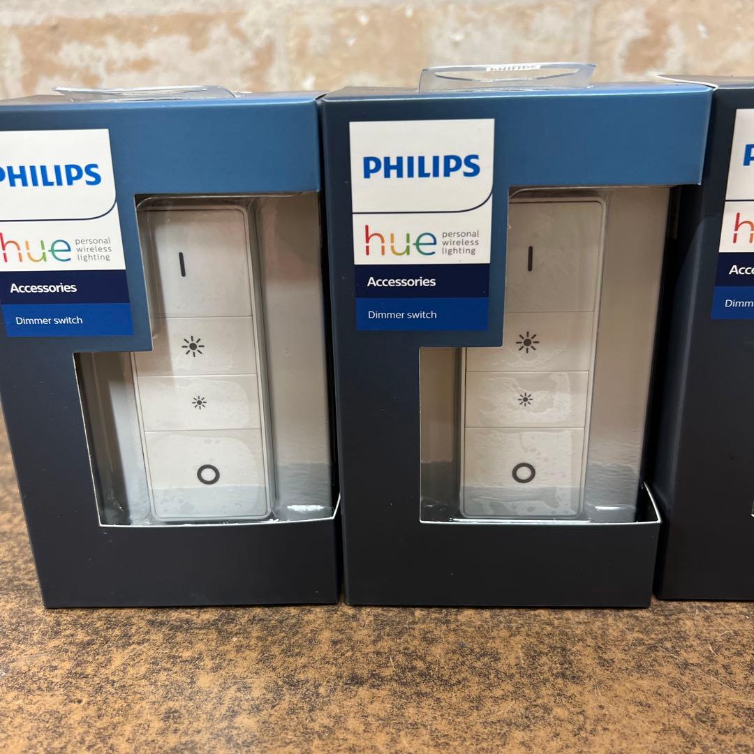 PHILIPS Hue Dimmer Switch 4個セット