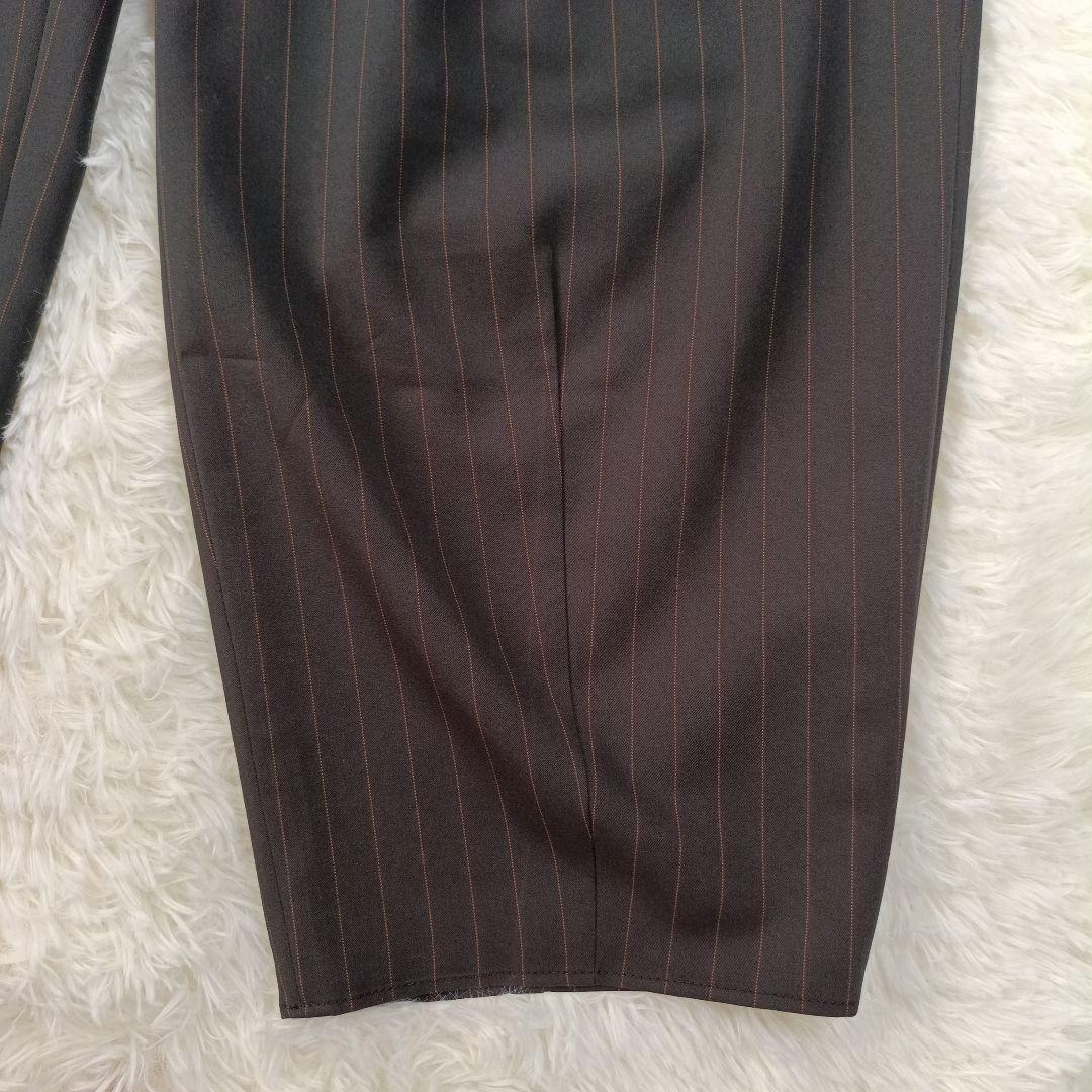 25AW極美品✨アドーア　ストライプツイルバレルパンツ　36　オンライン完売品