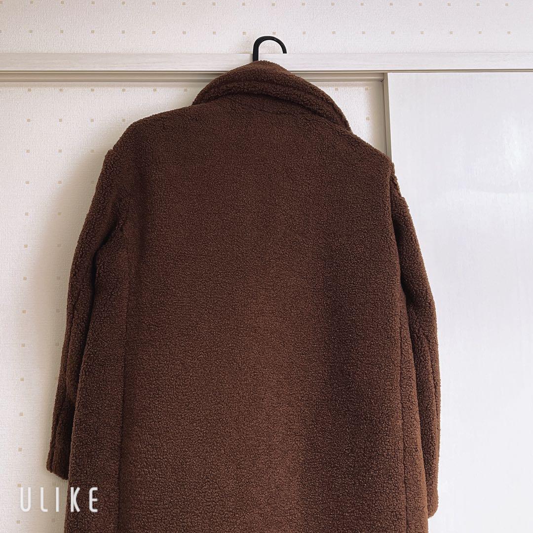 中村アンさん着用　新品タグ付き　プラステ　Sサイズ　ブラウン　コート