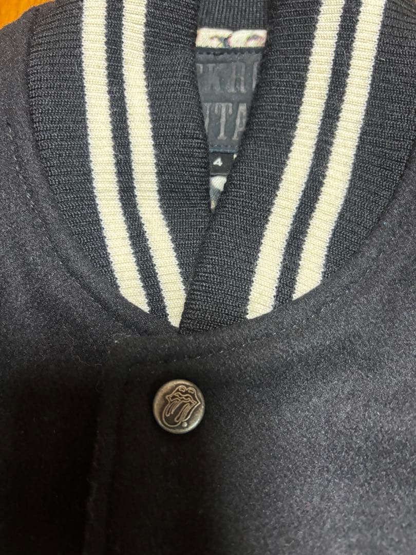 値下げ！希少The Rolling Stones 革スタジャン