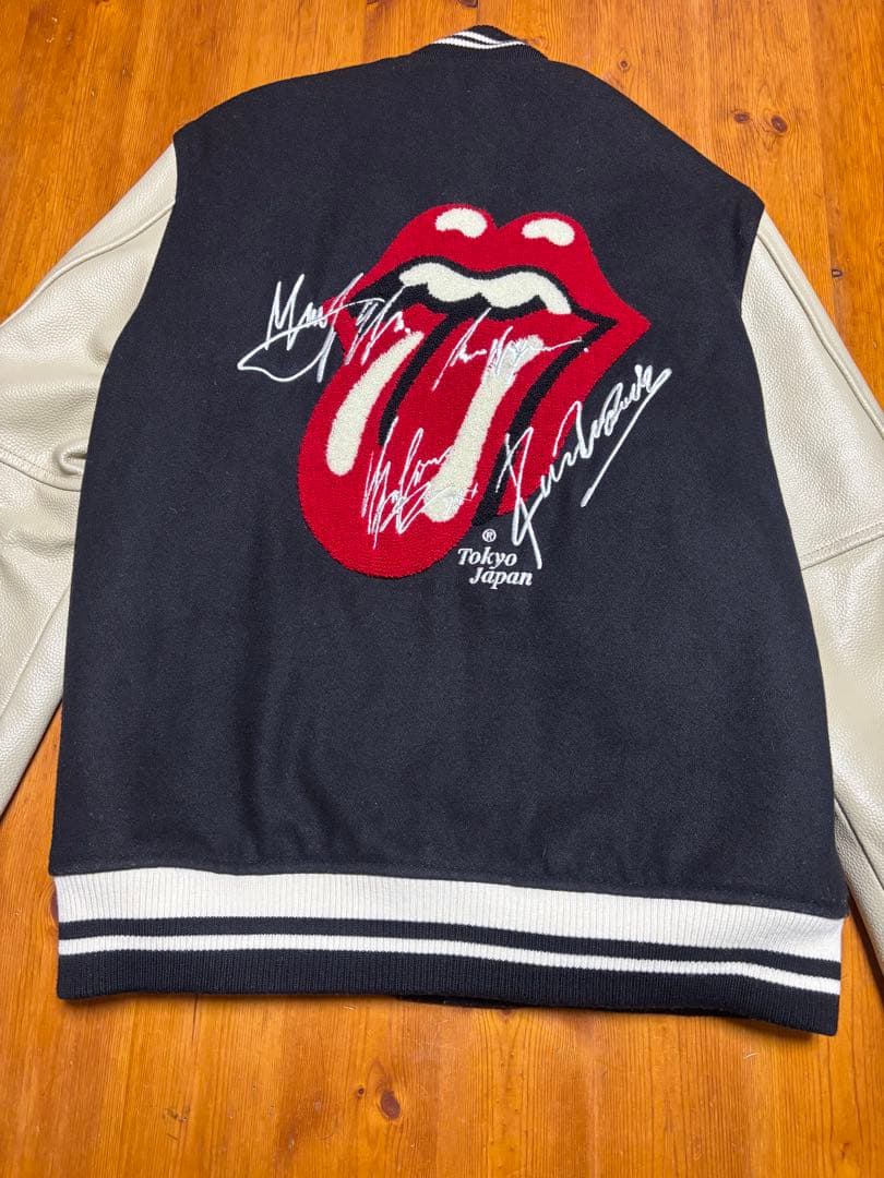値下げ！希少The Rolling Stones 革スタジャン