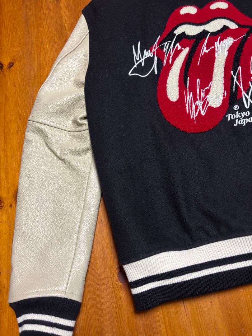 値下げ！希少The Rolling Stones 革スタジャン