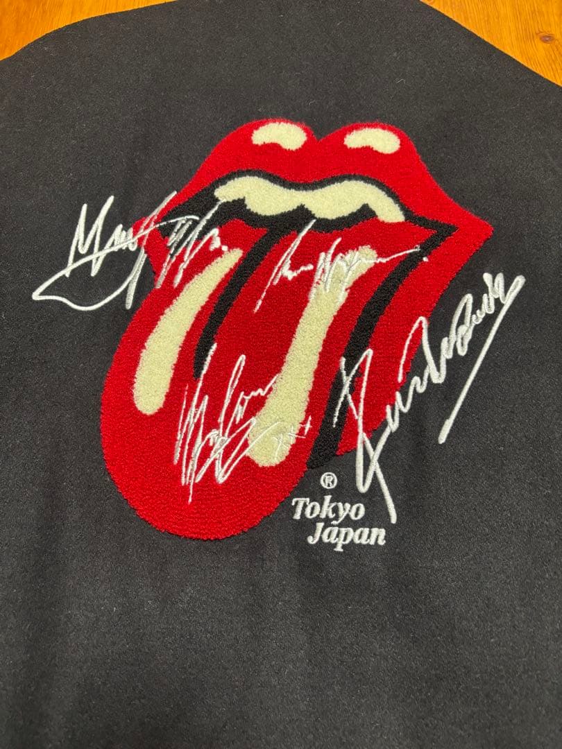 値下げ！希少The Rolling Stones 革スタジャン