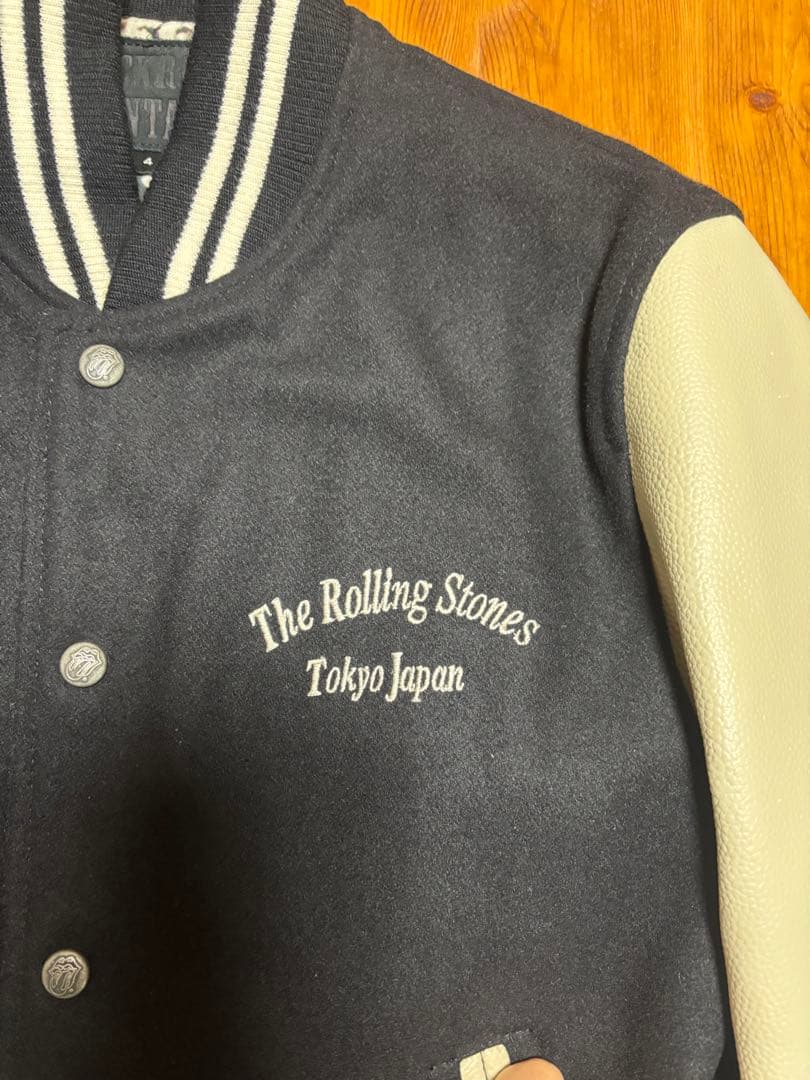 値下げ！希少The Rolling Stones 革スタジャン