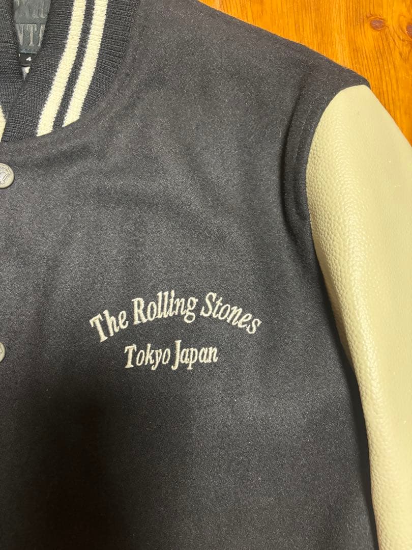 値下げ！希少The Rolling Stones 革スタジャン