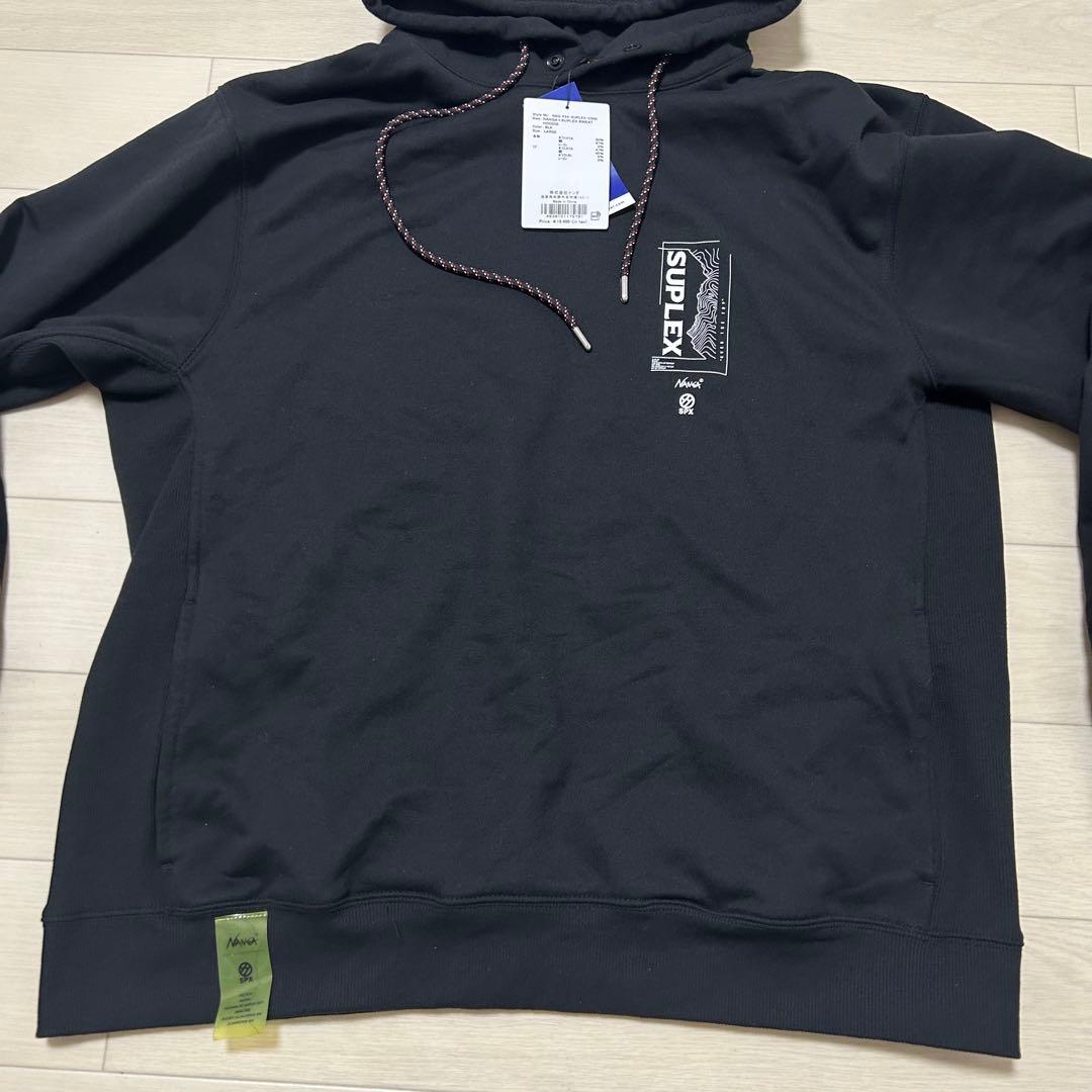 ナンガ　スープレックス　スウェット　パーカー　フーディー　L 未使用