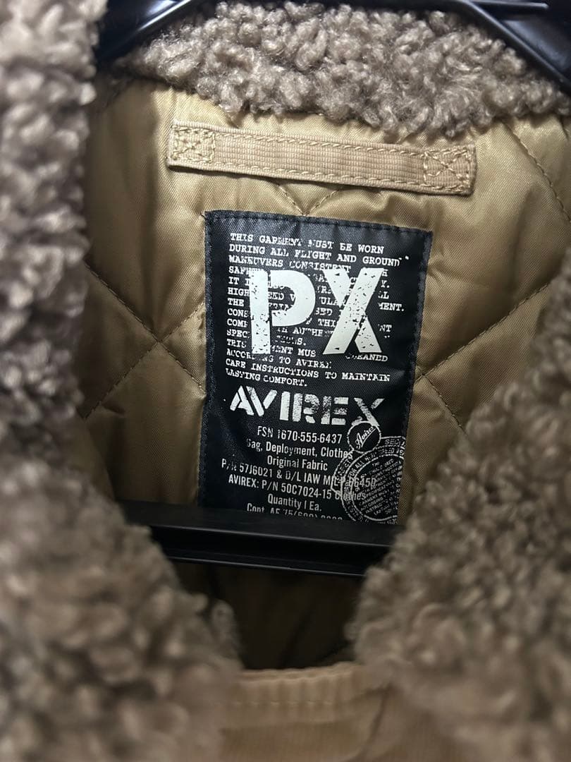 PX U.S.N. ベージュ ミリタリージャケット