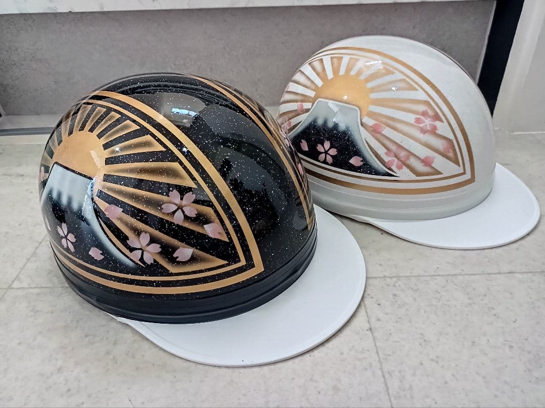 カスタムコルク半　黒金　白金　七色ラメ　セット