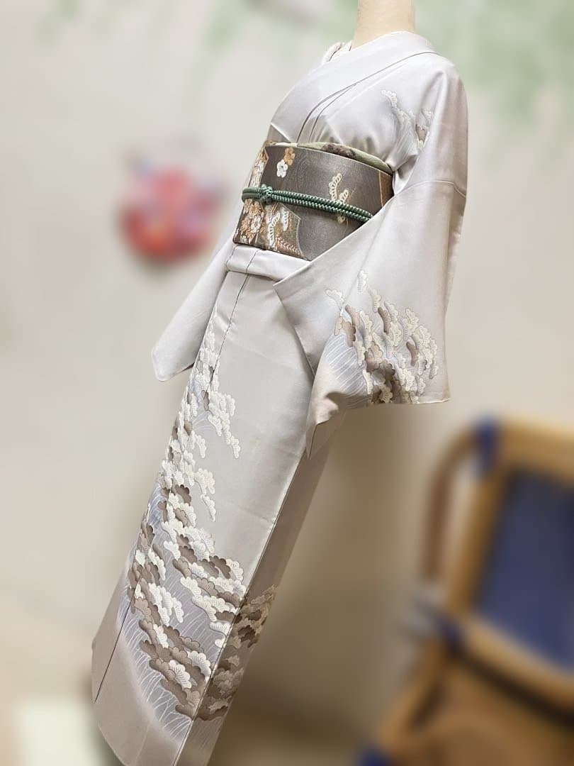 ❣️一つ紋付き❣️訪問着４点フルセット❣️