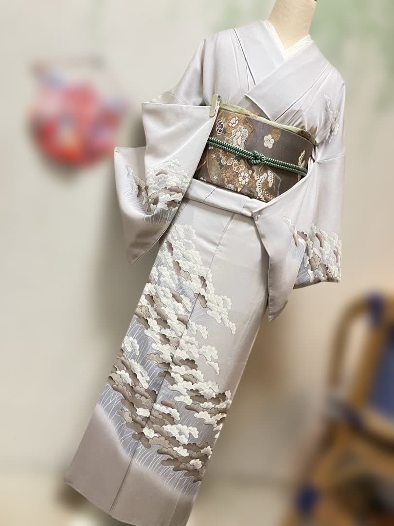 ❣️一つ紋付き❣️訪問着４点フルセット❣️