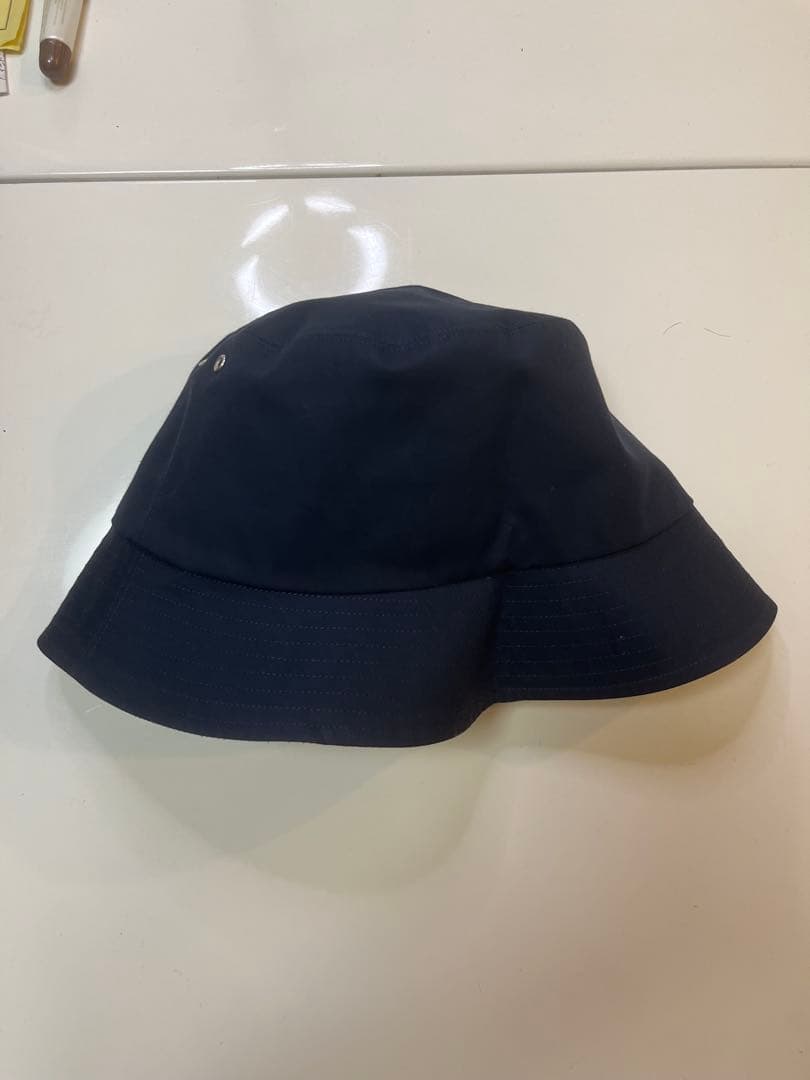 【美品】Dior Teddy-D ボブハット　バケハ　帽子　ネイビー