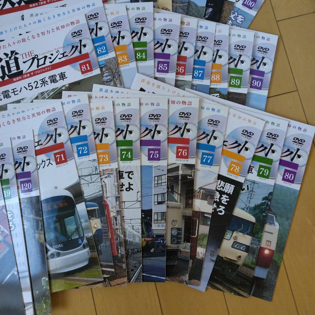 鉄道THEプロジェクト DVD付き 60本セット