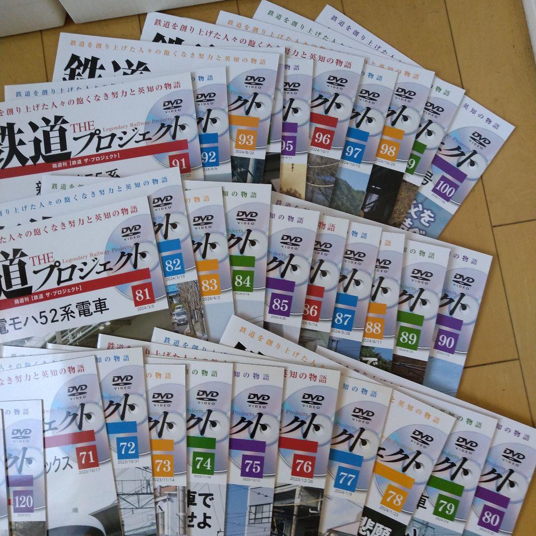 鉄道THEプロジェクト DVD付き 60本セット
