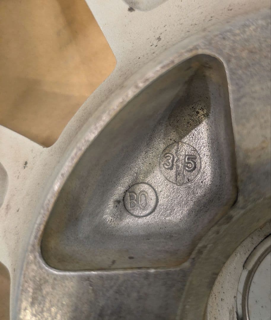 フィアット500用 アルミホイール4本セット