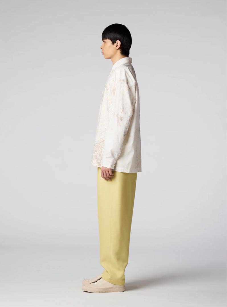 25ss im men cocoon ワイドスラック BLACK