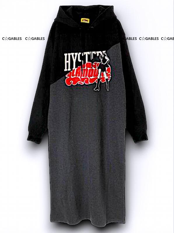 ★美品★ヒステリックグラマー　ヴィクセンガール　スウェット パーカーワンピース