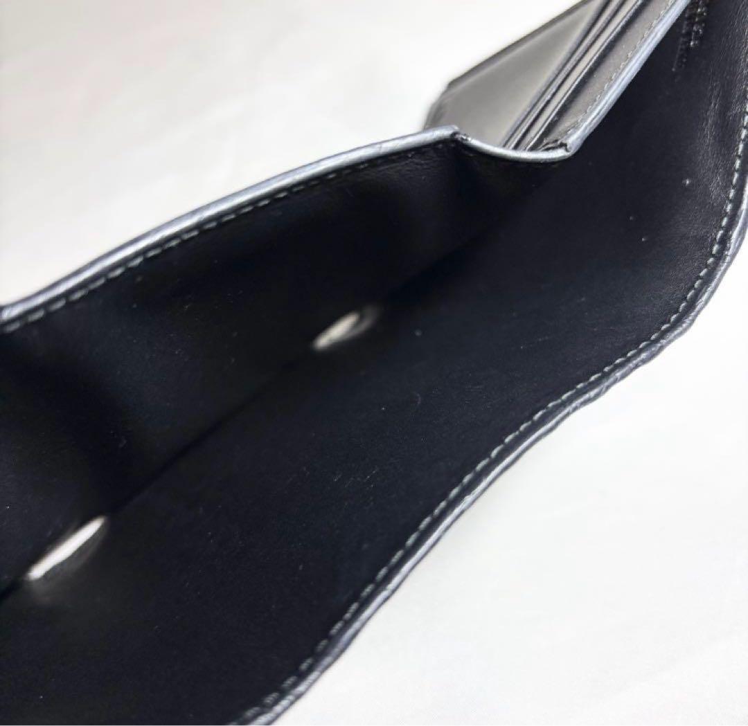 【美品】　ロエベ　スモールバーティカル　リピートアナグラム　三つ折り財布