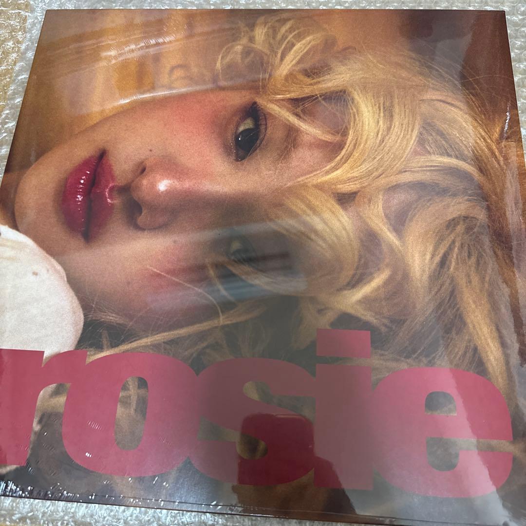rose BLACKPINK rosie レコード LP red vinyl ③