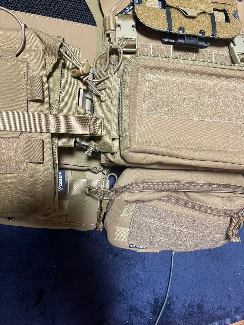 pew製　JPC2.0サバゲ用サバイバルベストベルトセット