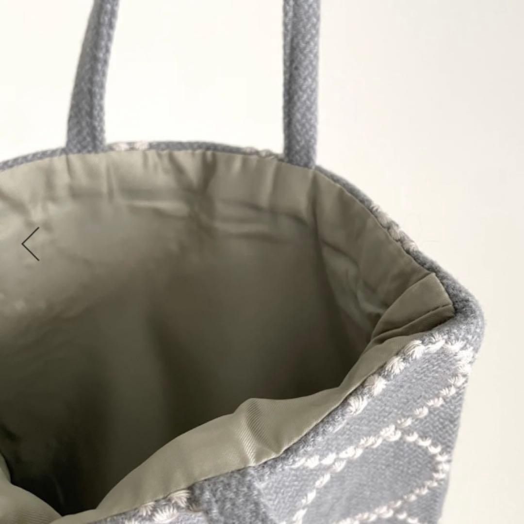 ミナペルホネン「tambourine」 toast bag/light gray