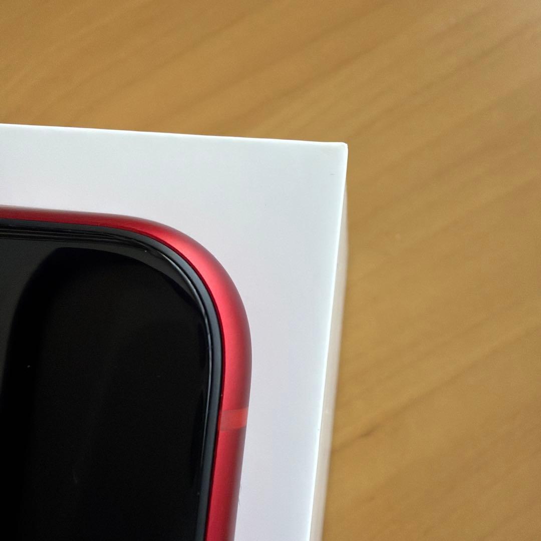 I phone XR 64GB Red ,ライトニングケーブル 送料込み