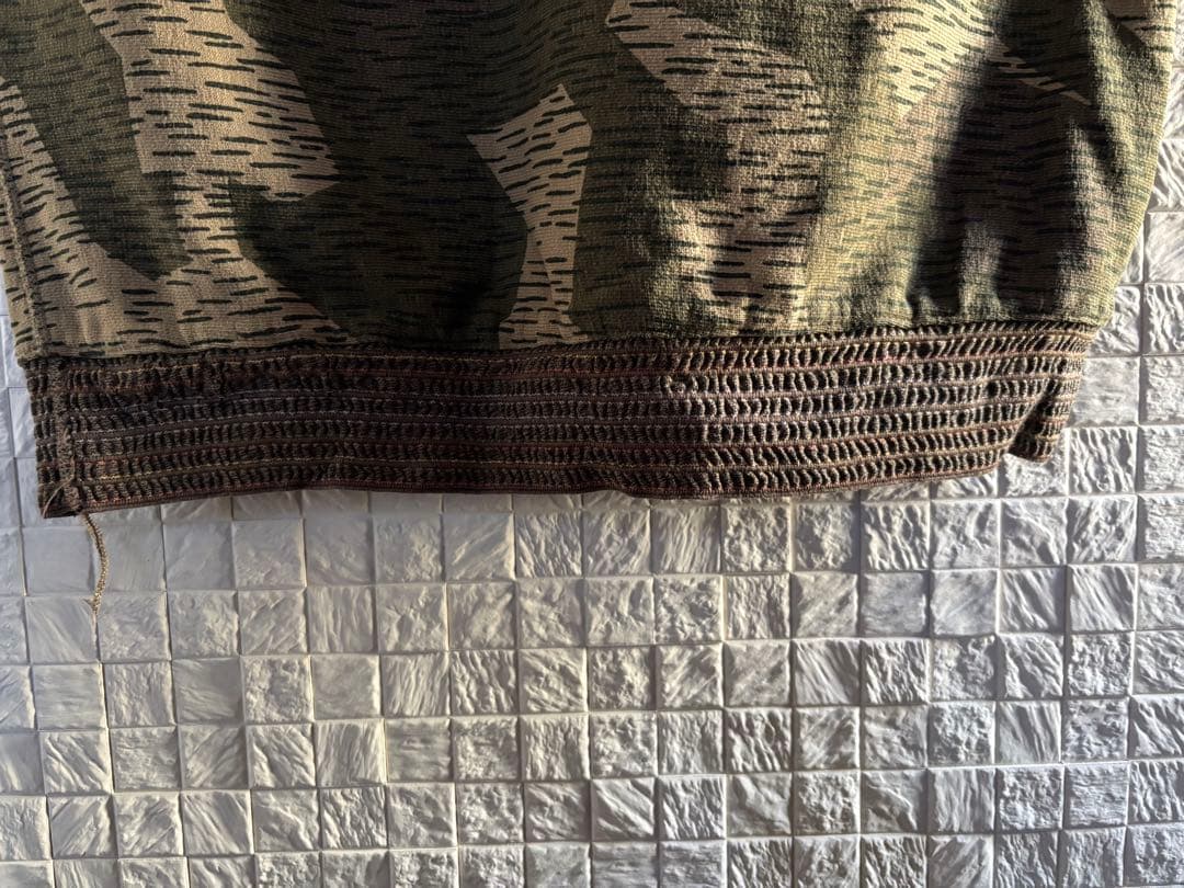 キャピタル KAPITAL 迷彩 スウェット ベスト ノースリーブ