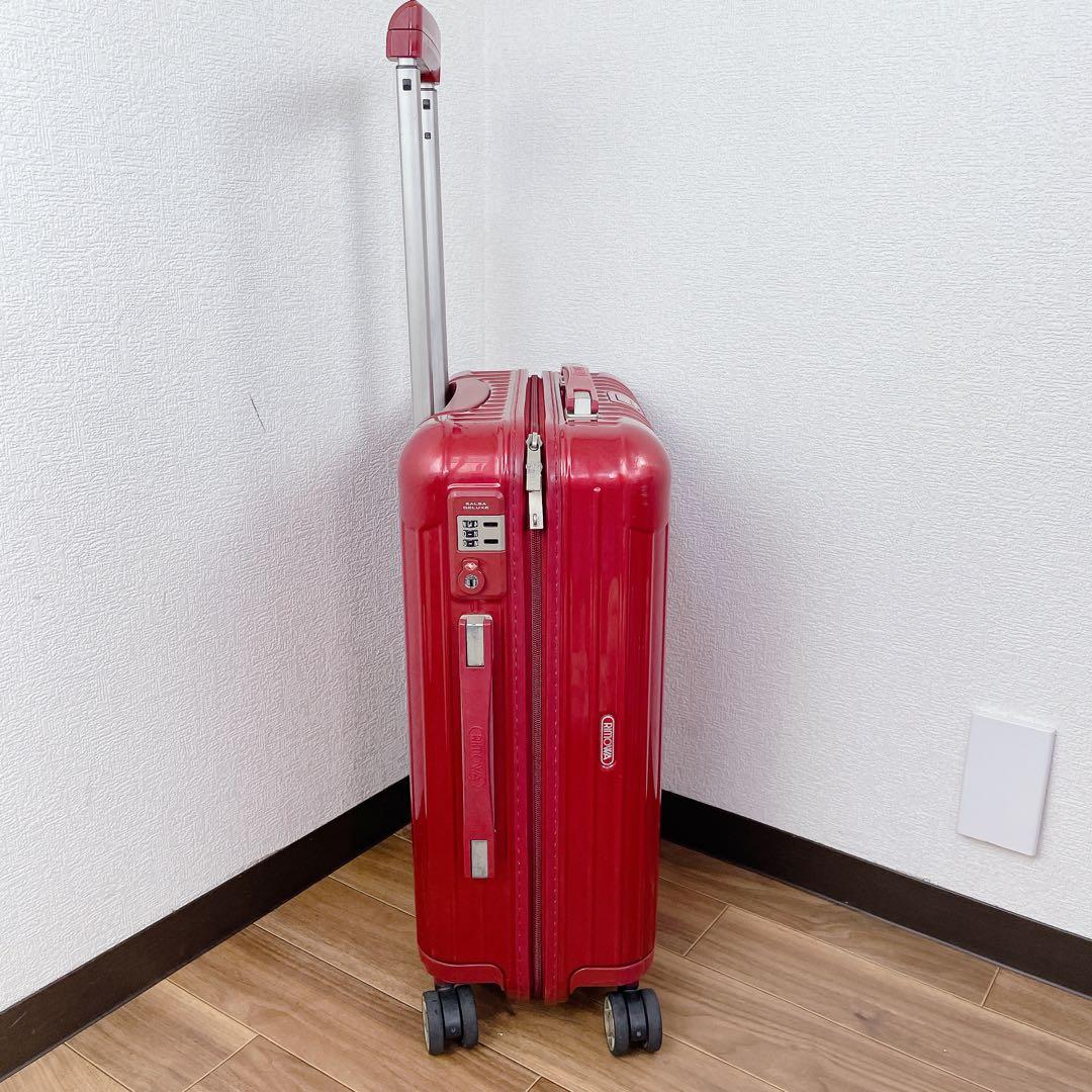 RIMOWA SALSA 873.52 スーツケース 4輪 TSA レッド