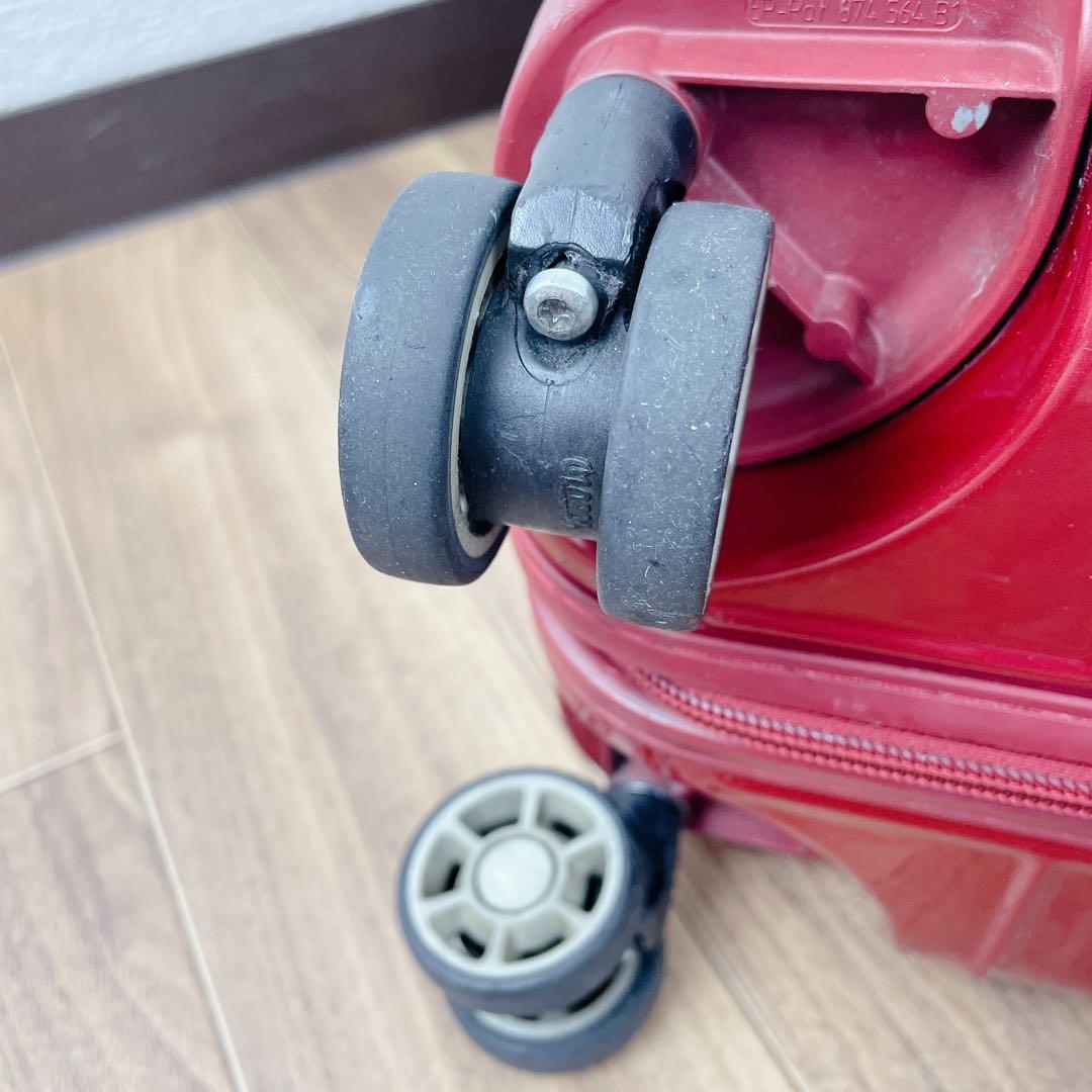 RIMOWA SALSA 873.52 スーツケース 4輪 TSA レッド