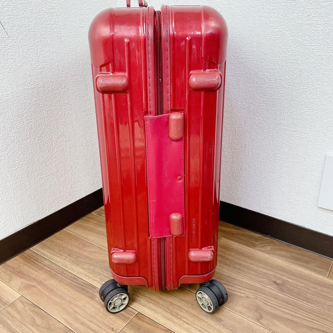 RIMOWA SALSA 873.52 スーツケース 4輪 TSA レッド
