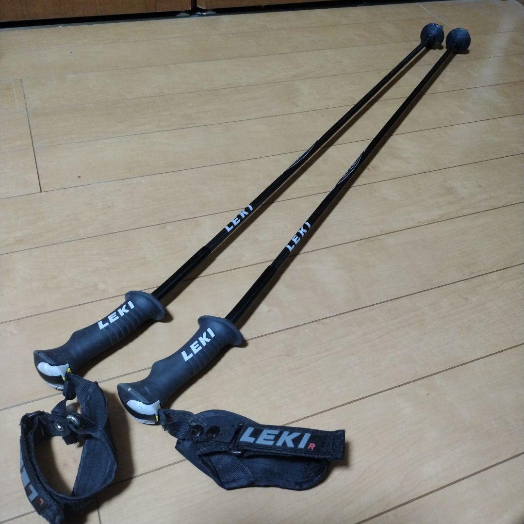レキ　LEKI スキーストック　カーボン　105cm　スキーポール