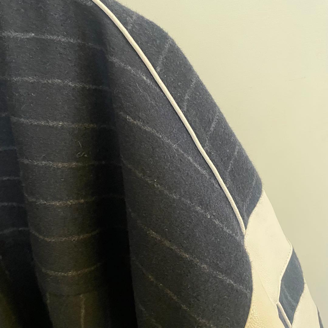 MAISON SPECIAL カレッジブルゾン スタジャン